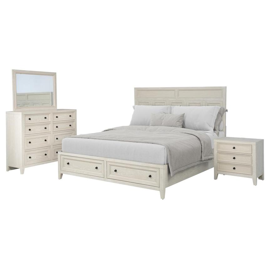 Villa 4-Piece Queen Bedroom Set main image, 1 of 5 images.