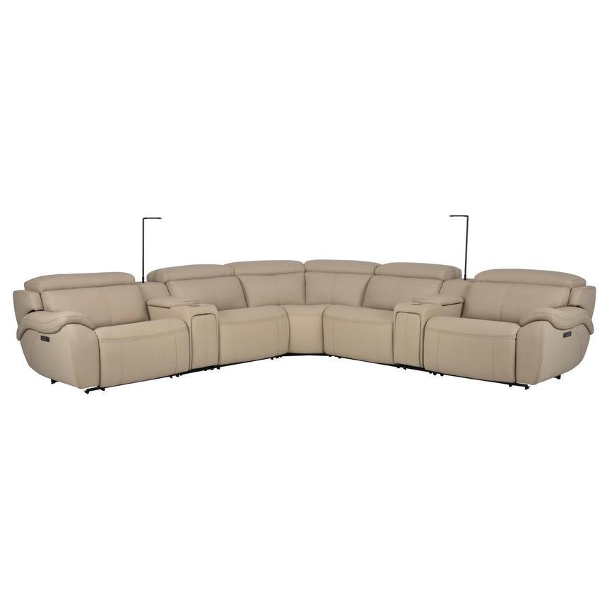 Mars Power Reclining Sectional with 7PCS/3PWR main image, 1 of 14 images.