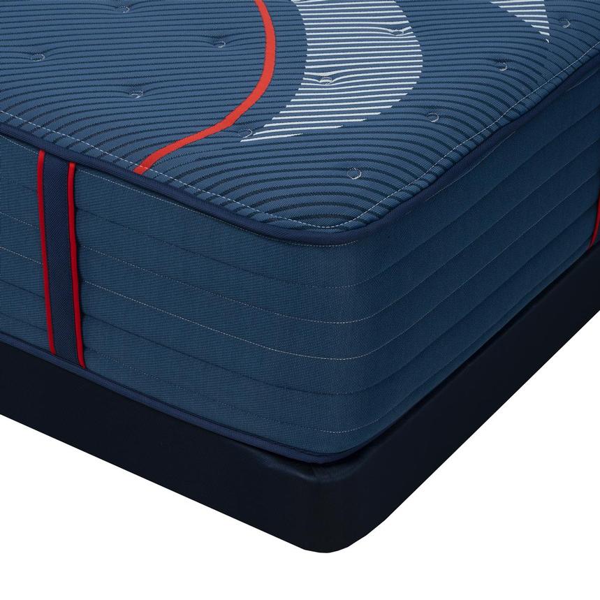 Elite Brenham II Firm Full Mattress w/Low Foundation by Sealy Posturepedic  alternate image, 2 of 4 images.