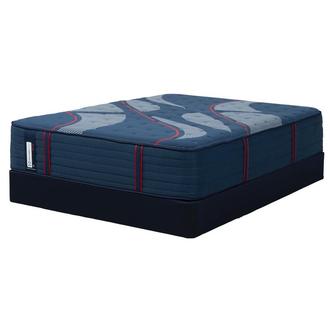 Elite Brenham II Firm Full Mattress w/Regular Foundation by Sealy Posturepedic