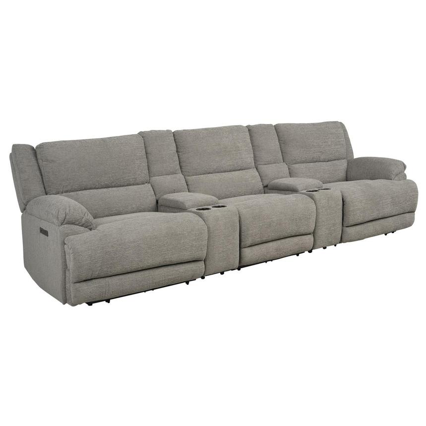 Sahara Home Theater Seating with 5PCS/3PWR alternate image, 3 of 12 images.