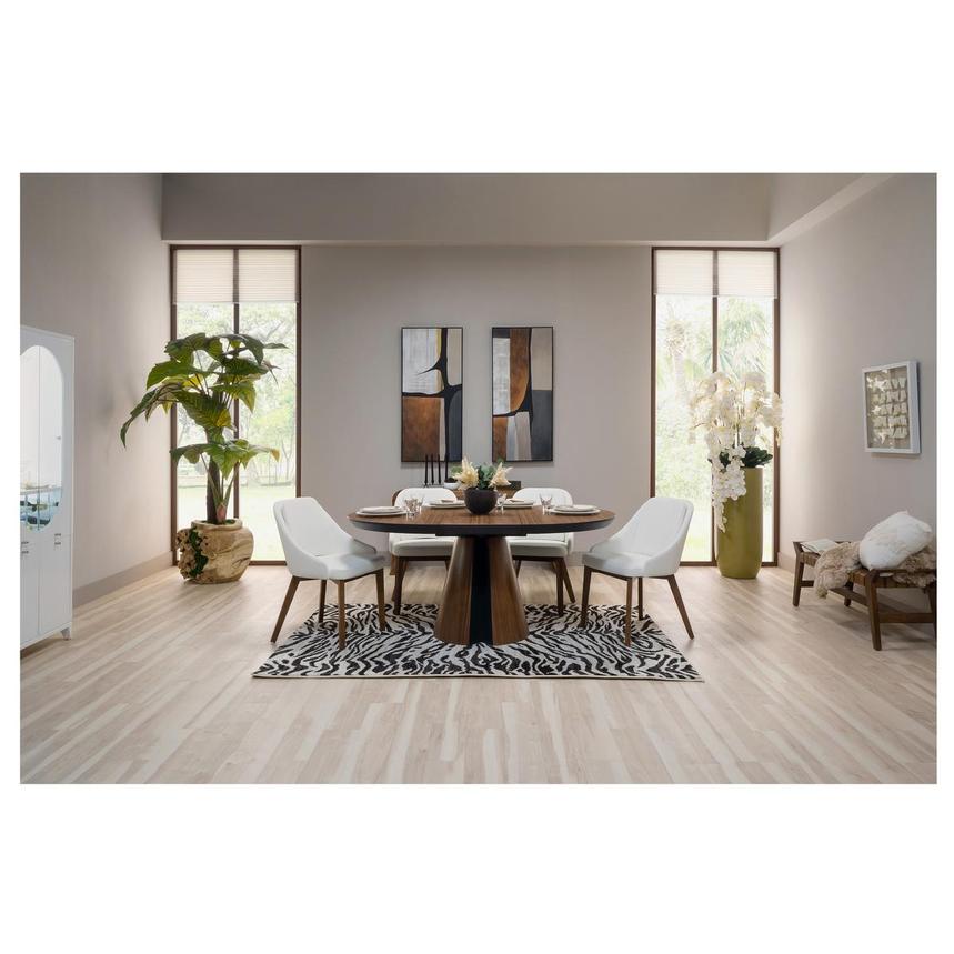 Tina/Mercen 5-Piece Round Dining Set  alternate image, 2 of 4 images.