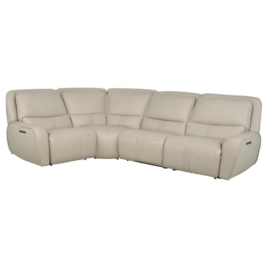 Tango Leather Power Reclining Sectional with 4PCS/2PWR main image, 1 of 11 images.