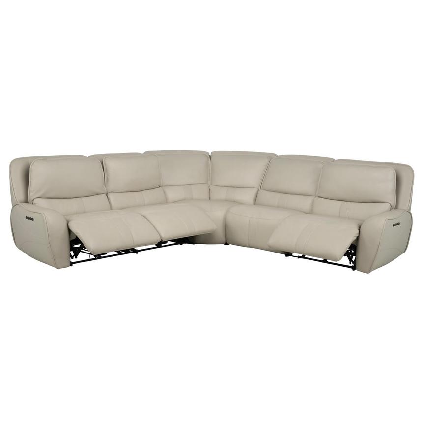 Tango Leather Power Reclining Sectional with 5PCS/3PWR alternate image, 3 of 10 images.