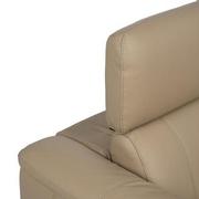 Cordova Dark Cream Leather Power Reclining Sectional with 6PCS/2PWR  alternate image, 8 of 10 images.