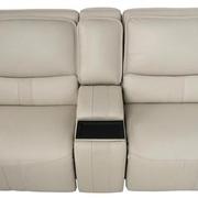 Tango Leather Power Reclining Sectional with 7PCS/3PWR  alternate image, 8 of 15 images.
