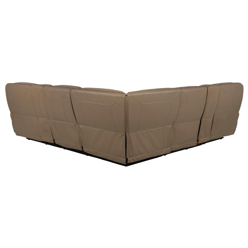 Mambo Leather Power Reclining Sectional with 7PCS/3PWR  alternate image, 4 of 12 images.