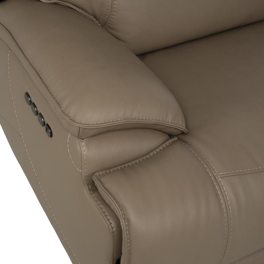 Mambo Leather Power Reclining Sectional with 7PCS/3PWR  alternate image, 10 of 12 images.