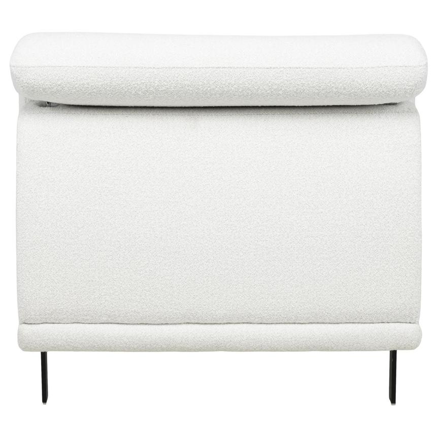 Belana White Armless Chair  alternate image, 5 of 5 images.