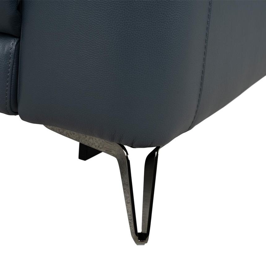 Anabel 2.0 Blue Home Theater Leather Seating with 5PCS/3PWR alternate image, 11 of 12 images.
