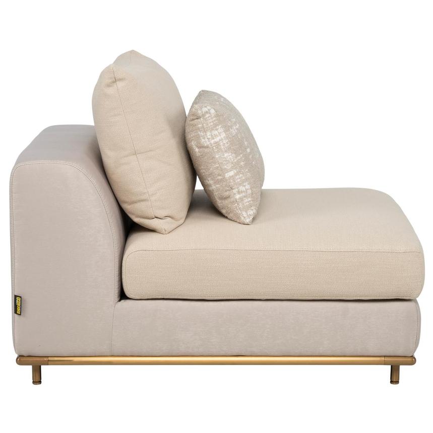 Hanna Beige Armless Chair  alternate image, 4 of 10 images.