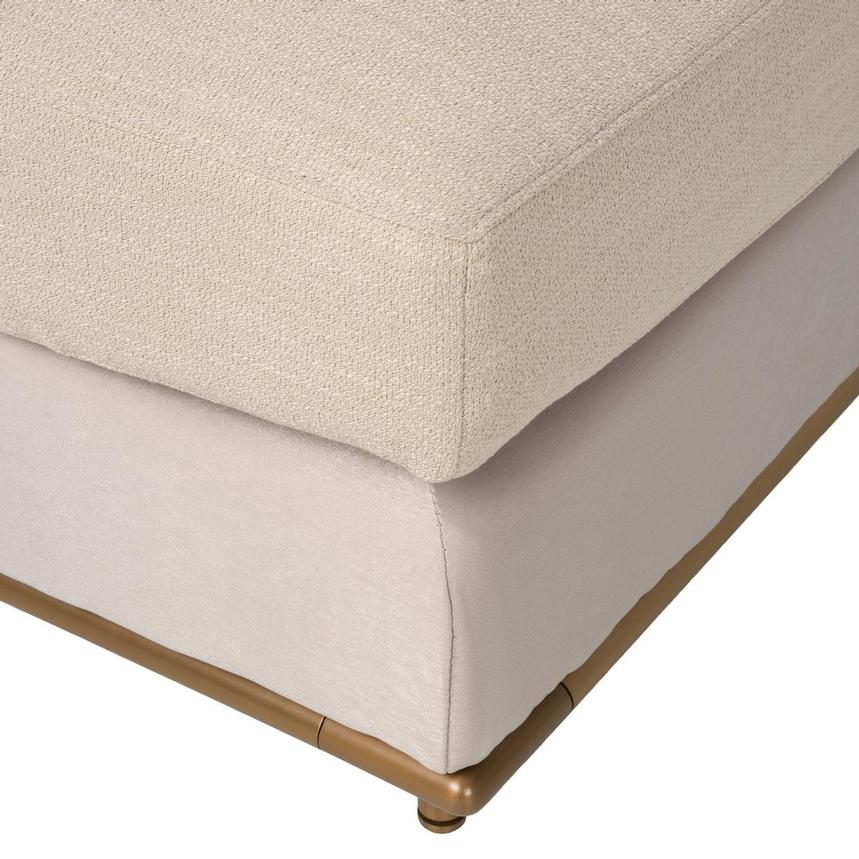 Hanna Beige Armless Chair  alternate image, 7 of 10 images.