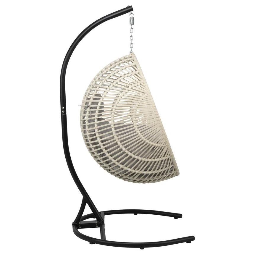 Globe Gray Hanging Chair  alternate image, 3 of 8 images.