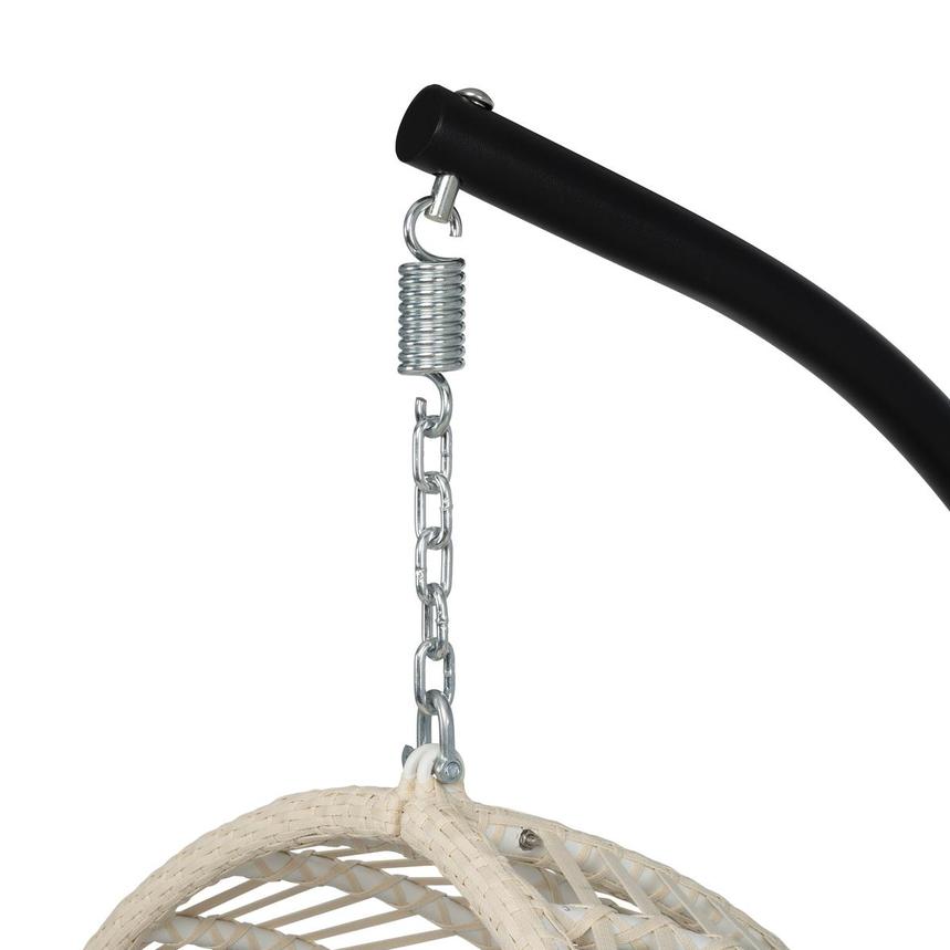 Globe Ivory Hanging Chair  alternate image, 5 of 8 images.