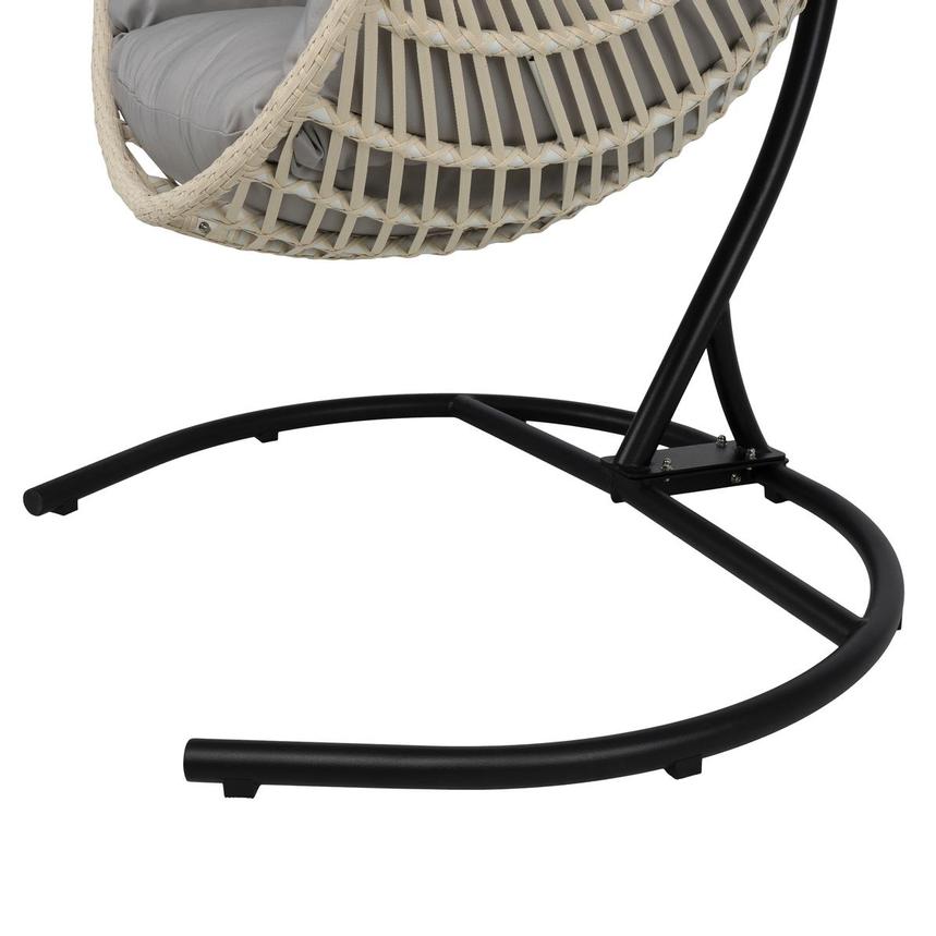 Globe Ivory Hanging Chair  alternate image, 6 of 8 images.