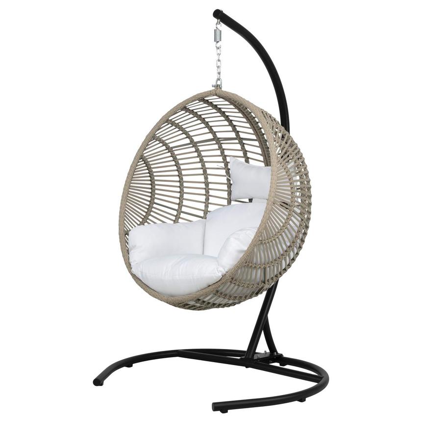 Globe Gray Hanging Chair  main image, 1 of 8 images.