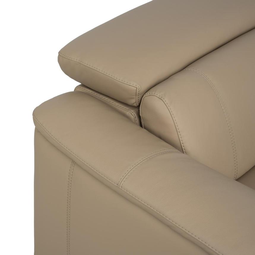 Cordova Dark Cream Home Theater Leather Seating with 5PCS/3PWR  alternate image, 7 of 11 images.
