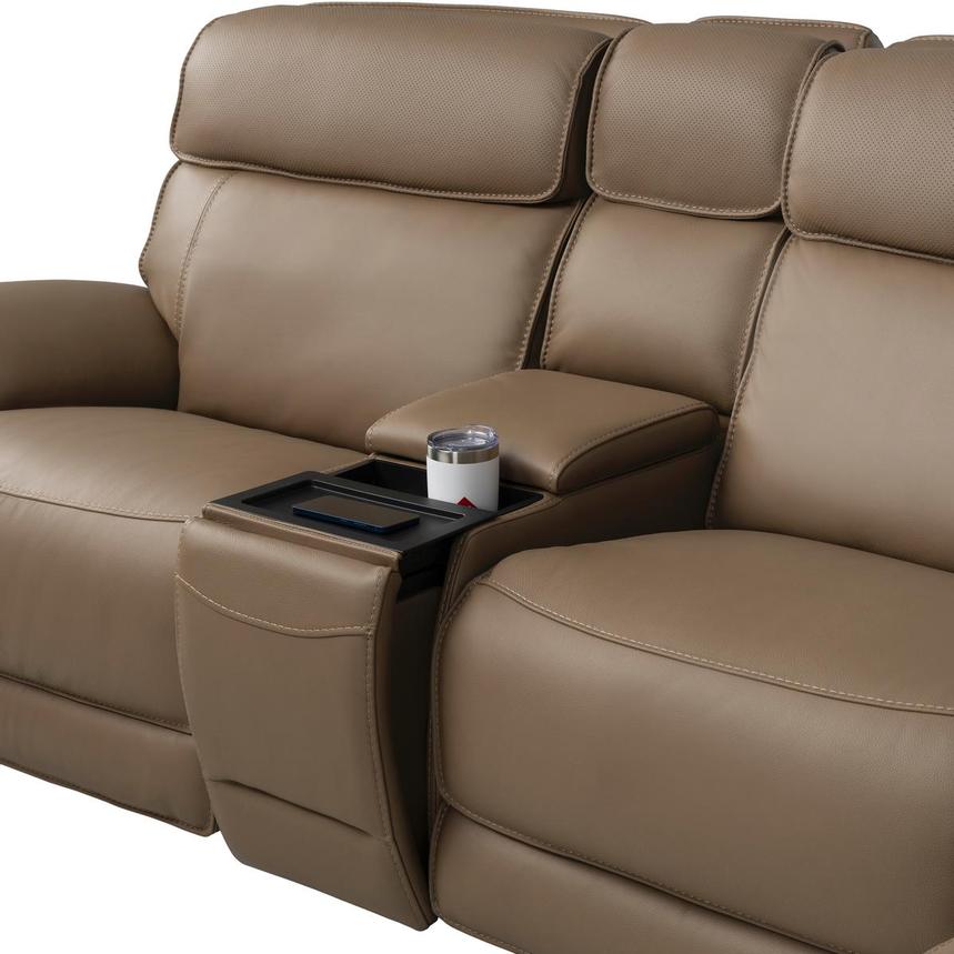 Mambo Home Theater Leather Seating with 5PCS/2PWR  alternate image, 4 of 11 images.