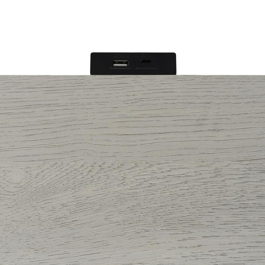 Lenox Grey Nightstand alternate image, 10 of 10 images.