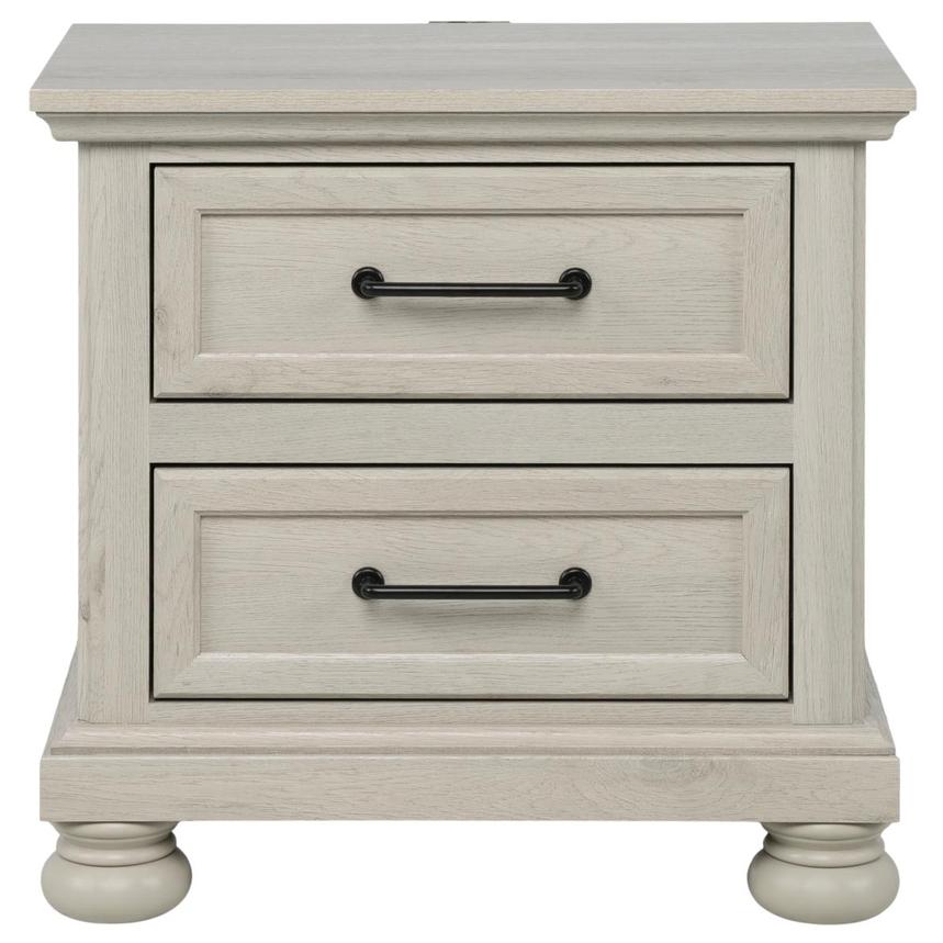 Lenox Grey 4-Piece Full Bedroom Set alternate image, 3 of 5 images.