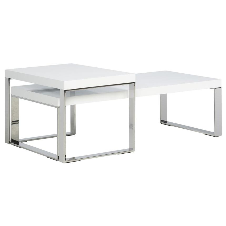 Pokhara White Nesting Tables Set of 2  alternate image, 2 of 7 images.