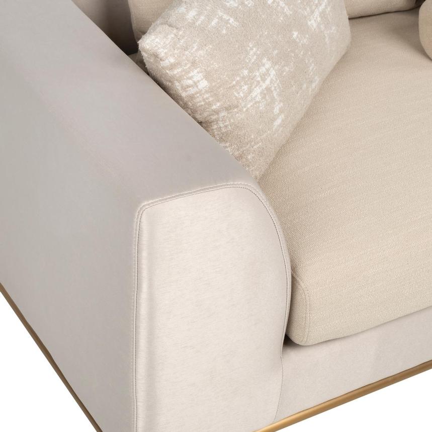 Hanna Beige Sectional Sofa w/Right Chaise  alternate image, 7 of 12 images.