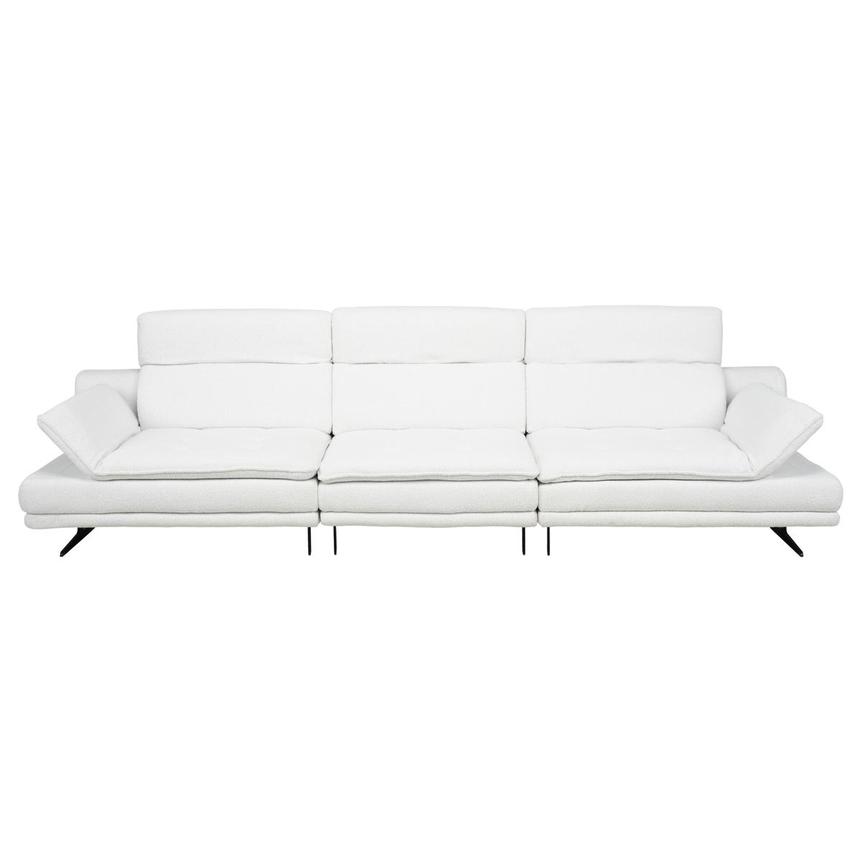 Belana White Swivel Sofa  alternate image, 2 of 13 images.