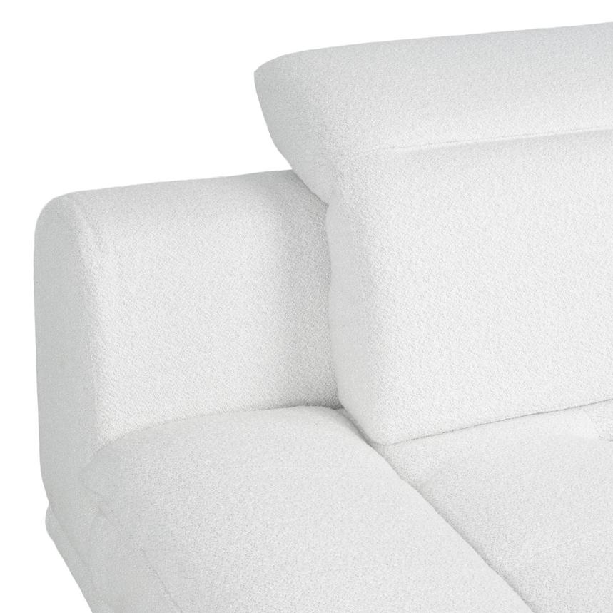 Belana White Swivel Sofa  alternate image, 12 of 13 images.