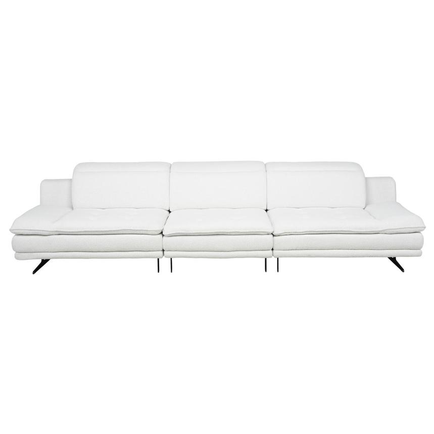 Belana White Swivel Sofa main image, 1 of 13 images.