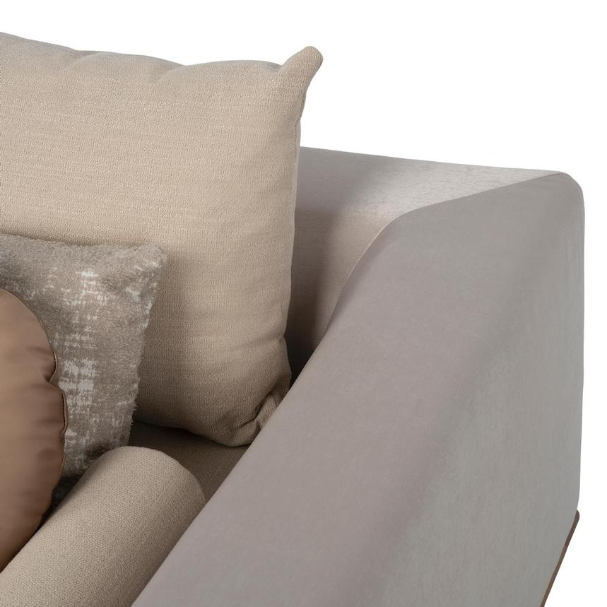 Hanna Beige Corner Sofa w/Right Chaise alternate image, 5 of 11 images.