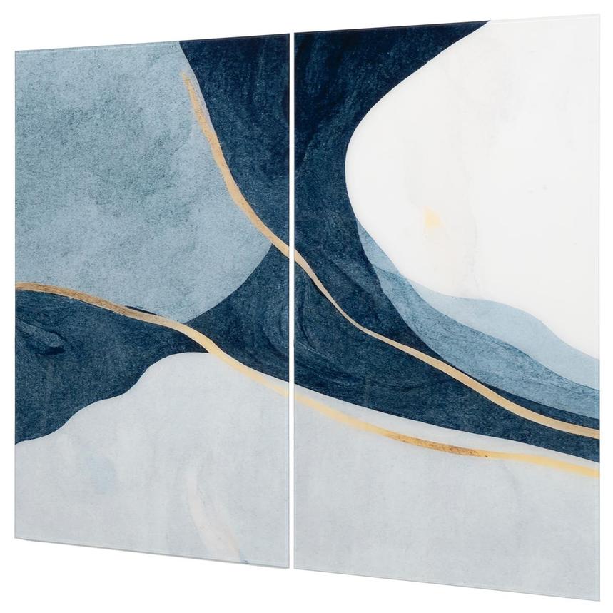 Gilded Ocean Acrylic Wall Art  alternate image, 2 of 4 images.