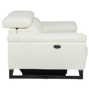 Gabriel White Power Reclining Loveseat  alternate image, 5 of 9 images.