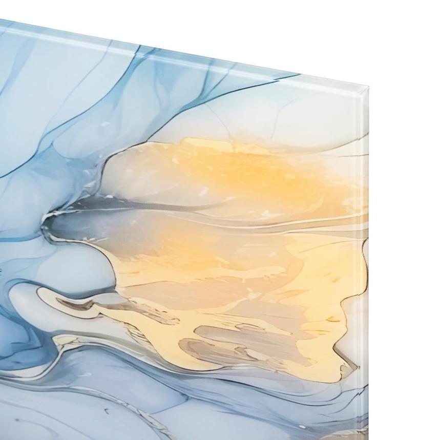Oceanic Gold Acrylic Wall Art alternate image, 3 of 4 images.