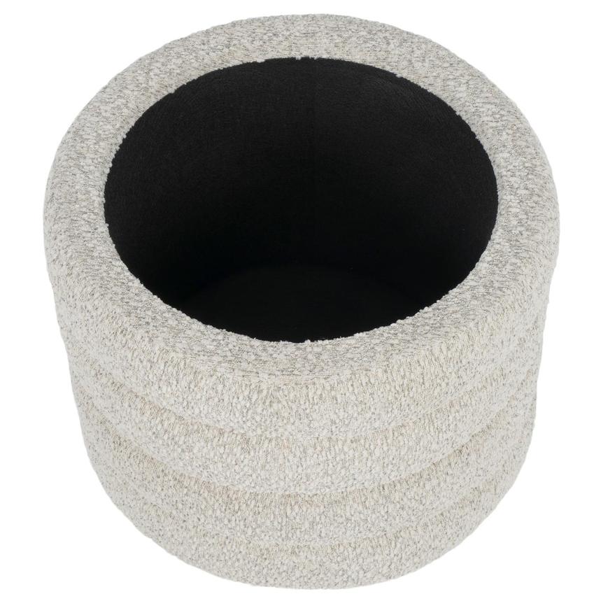 Milo White Ottoman w/Storage & Tray  alternate image, 5 of 7 images.