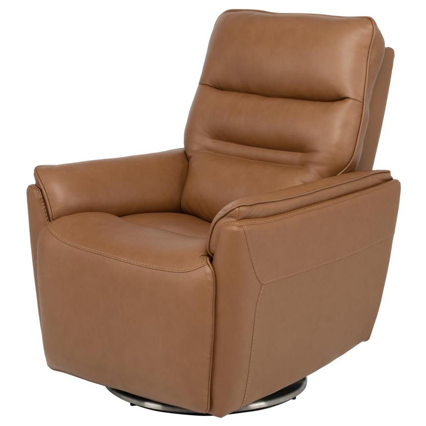 Lowell Leather Power Recliner main image, 1 of 10 images.