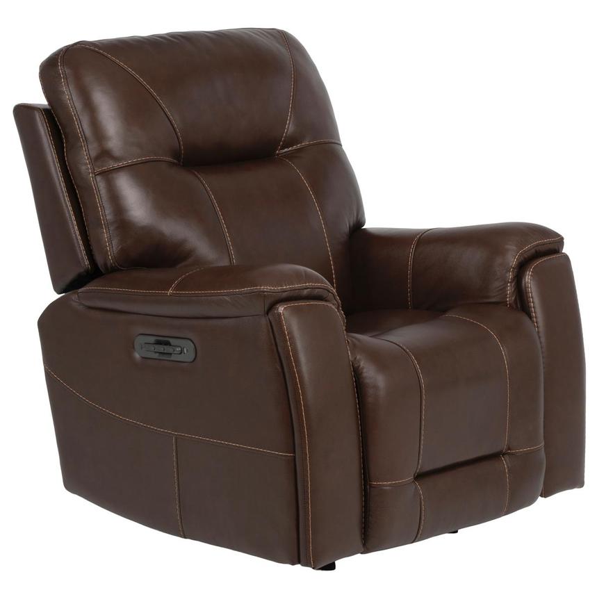 Sparrow Leather Power Recliner alternate image, 3 of 11 images.