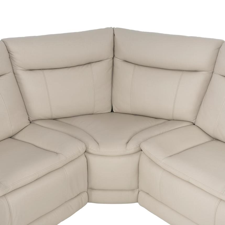 Benjamin Leather Sectional Sofa with 5PCS/2PWR  alternate image, 6 of 10 images.