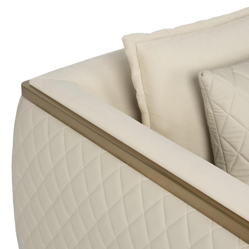 Madelyn Cream Accent Chair  alternate image, 7 of 9 images.