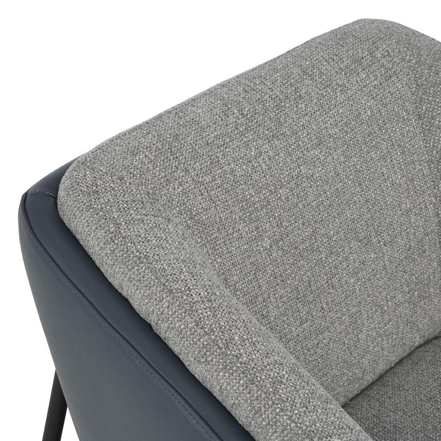 Sabrina II Blue Accent Chair alternate image, 8 of 10 images.