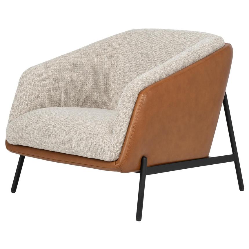 Sabrina II Tan Accent Chair main image, 1 of 9 images.