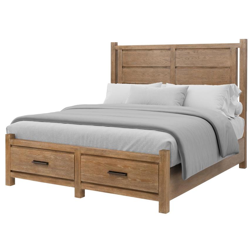 Joshua King Storage Bed main image, 1 of 8 images.
