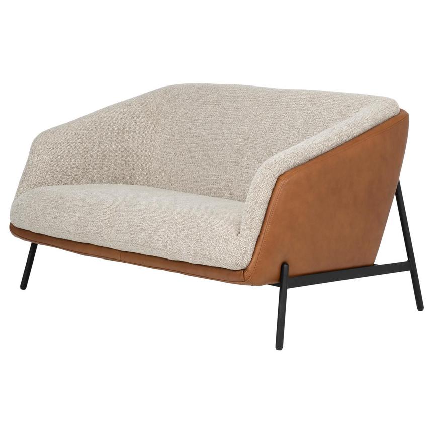 Sabrina II Tan Settee  main image, 1 of 8 images.