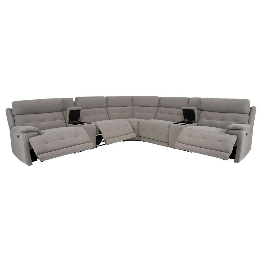 Dean Power Reclining Sectional with 7PCS/3PWR  alternate image, 2 of 9 images.