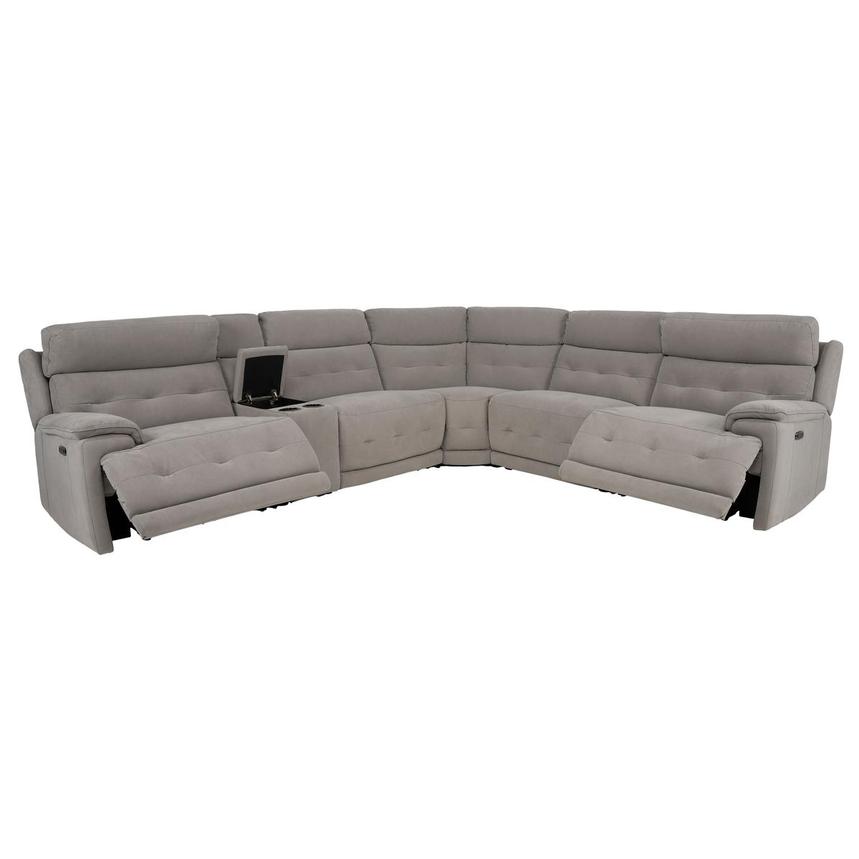 Dean Power Reclining Sectional with 6PCS/2PWR  alternate image, 2 of 9 images.