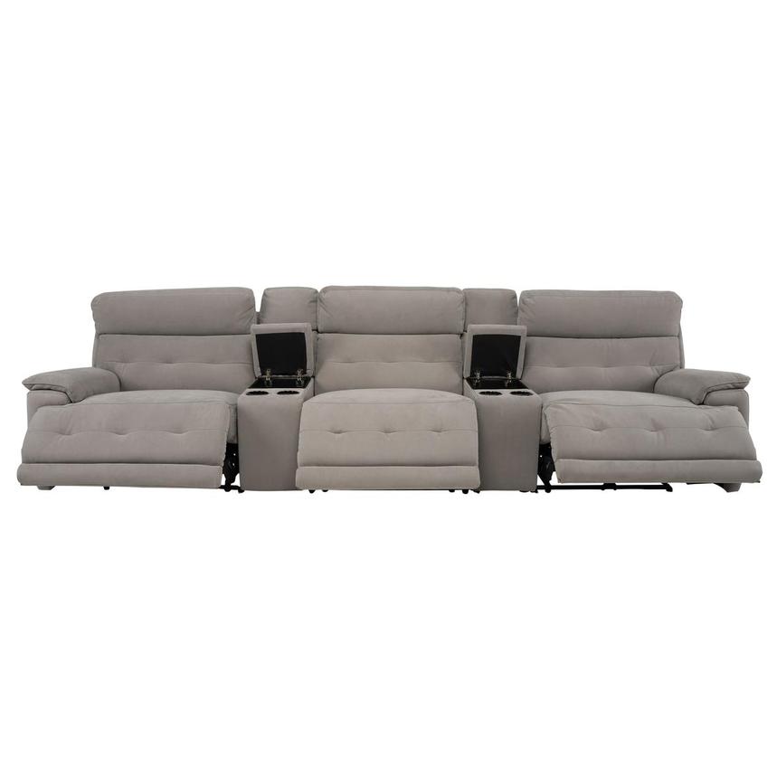 Dean Home Theater Seating with 5PCS/3PWR  alternate image, 2 of 10 images.