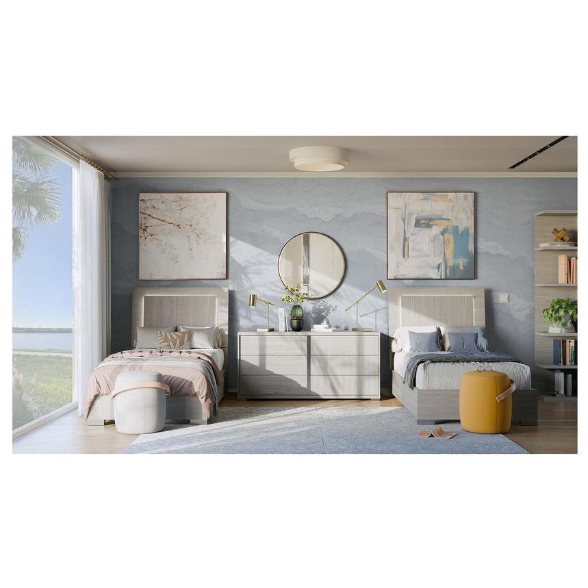 Tivo Twin Panel Bed  alternate image, 2 of 6 images.