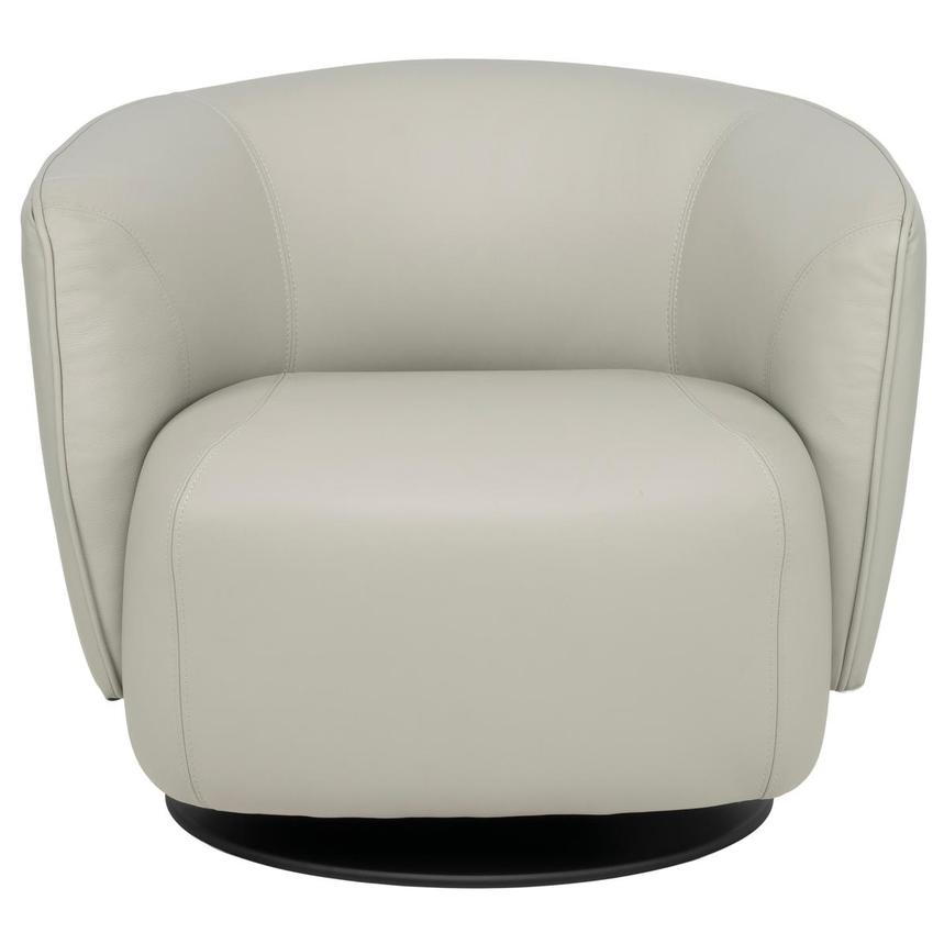 Aurelia Light Gray Swivel Rocker Chair  alternate image, 2 of 9 images.