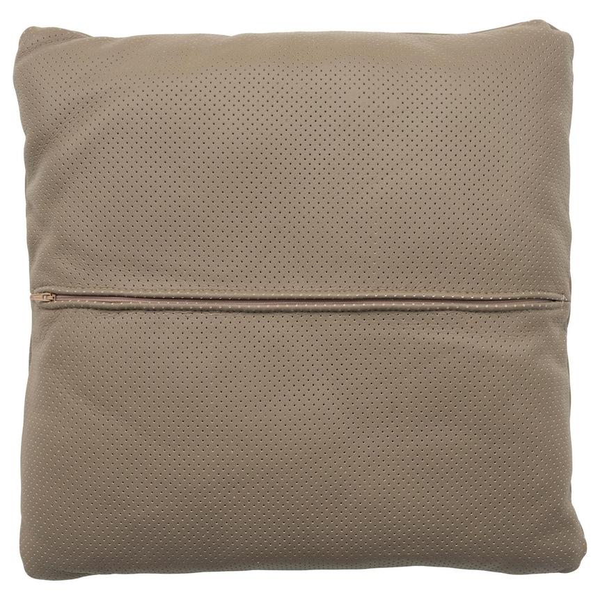 Byrne Pine Bark Leather Accent Pillow  alternate image, 2 of 4 images.