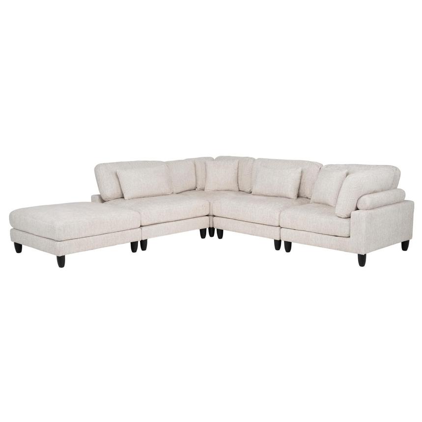 Cape Sectional Sofa w/Ottoman main image, 1 of 13 images.