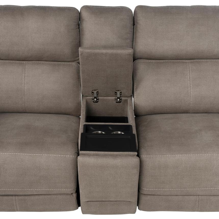 Dais Power Reclining Sectional with 6PCS/3PWR  alternate image, 9 of 14 images.